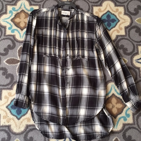 Tops - Plaid long sleeve